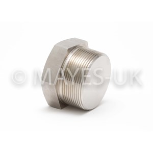 1/2" NPT Hex Head Plug in 90/10